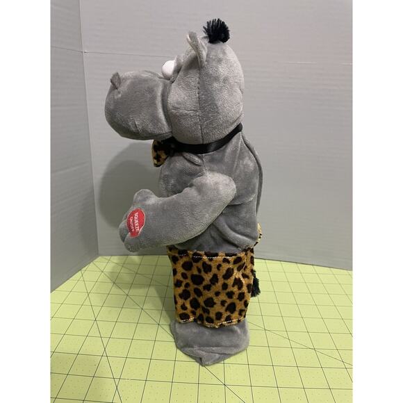 PBC International Hippo Singing Dancing Valentine Plush Stuffed Animal ~Works~ - Picture 2 of 6